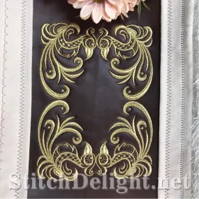 AE052 Winged Decor 6x10
