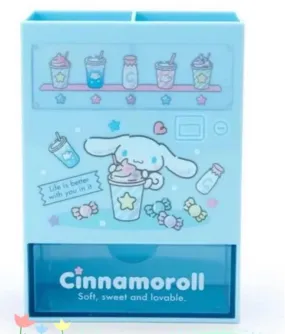 Cinnamoroll Pen Storage With Drawer Pencil Stand , Desktop Storage Japan