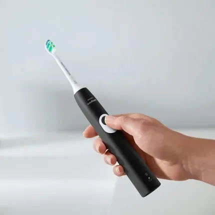 Electric sonic toothbrush 4300 series Hx6800/63 for adults, black with built-in lithium-ion battery 110-240, Philips