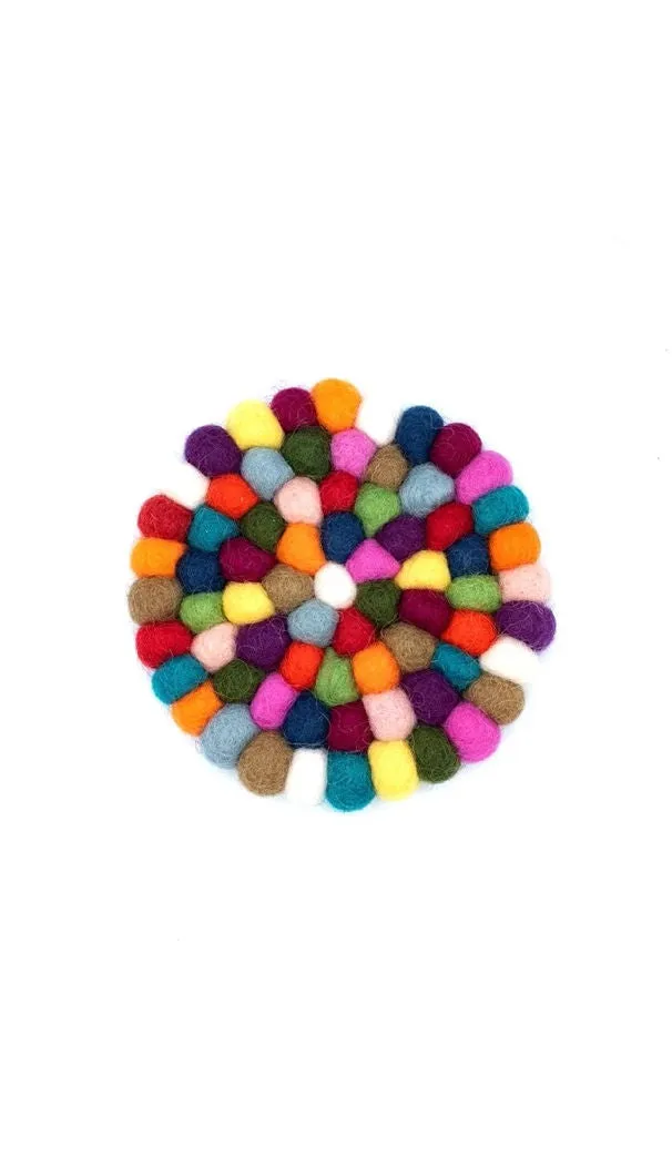 Felted Wool Coasters