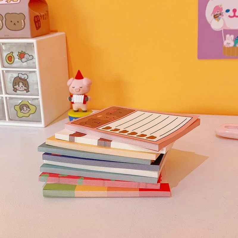 Kawaii Bear Memo Pads