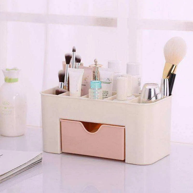 Multi Function Aesthetic Makeup Cosmetic Organizer
