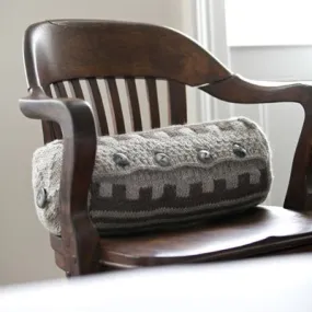 Navajo Knitted Cushion Knitting Pattern