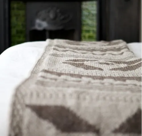 Navajo Throw Knitting Pattern
