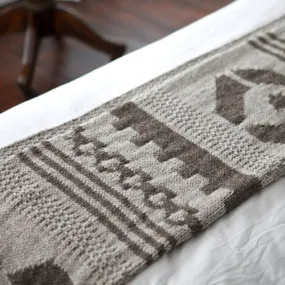 Navajo Throw Knitting Pattern