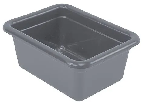 Quantum FSB-1295 All-Purpose Plastic Storage Tubs, 9.06" x 12.06" x 5.13"
