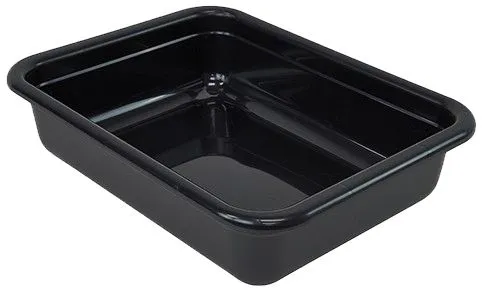Quantum FSB-22175 All-Purpose Plastic Storage Tubs, 17" x 22" x 5"
