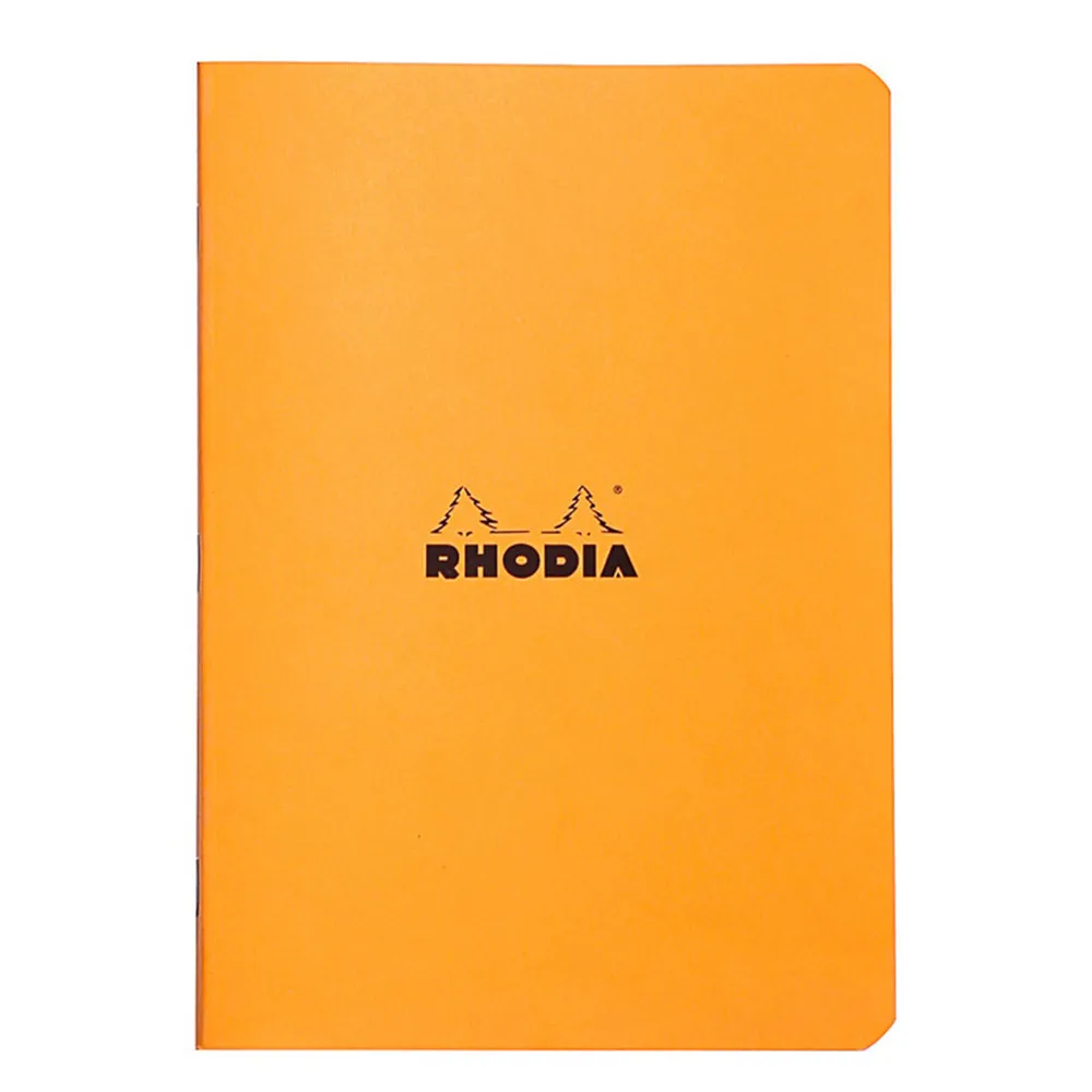 Rhodia Side Staple Bound Lined Notebooks A4 & A5