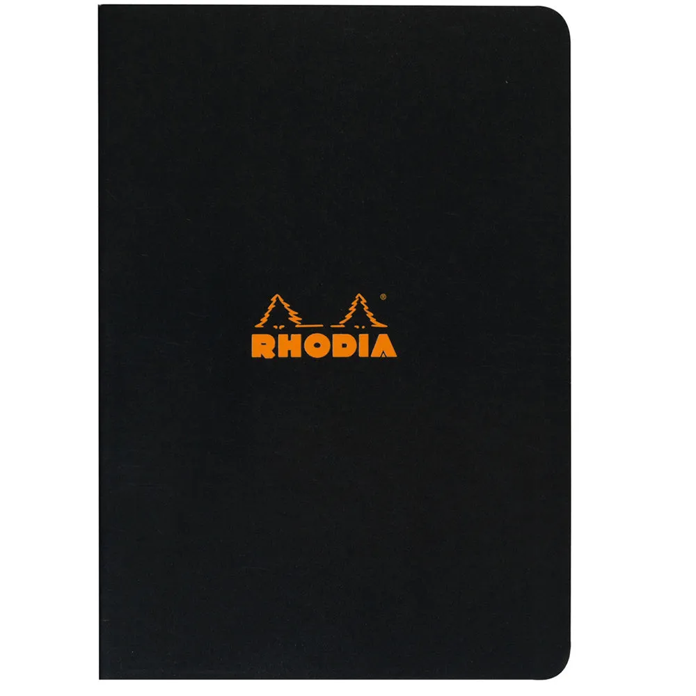 Rhodia Side Staple Bound Lined Notebooks A4 & A5
