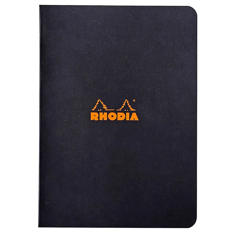 Rhodia Side Staple Bound Lined Notebooks A4 & A5