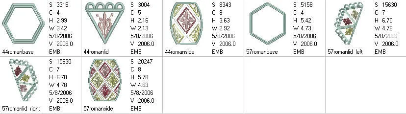 Roman Classic Boxes 02