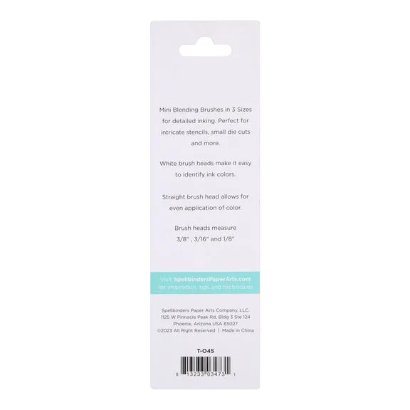 SPELLBINDERS:  Mini Blending Brushes