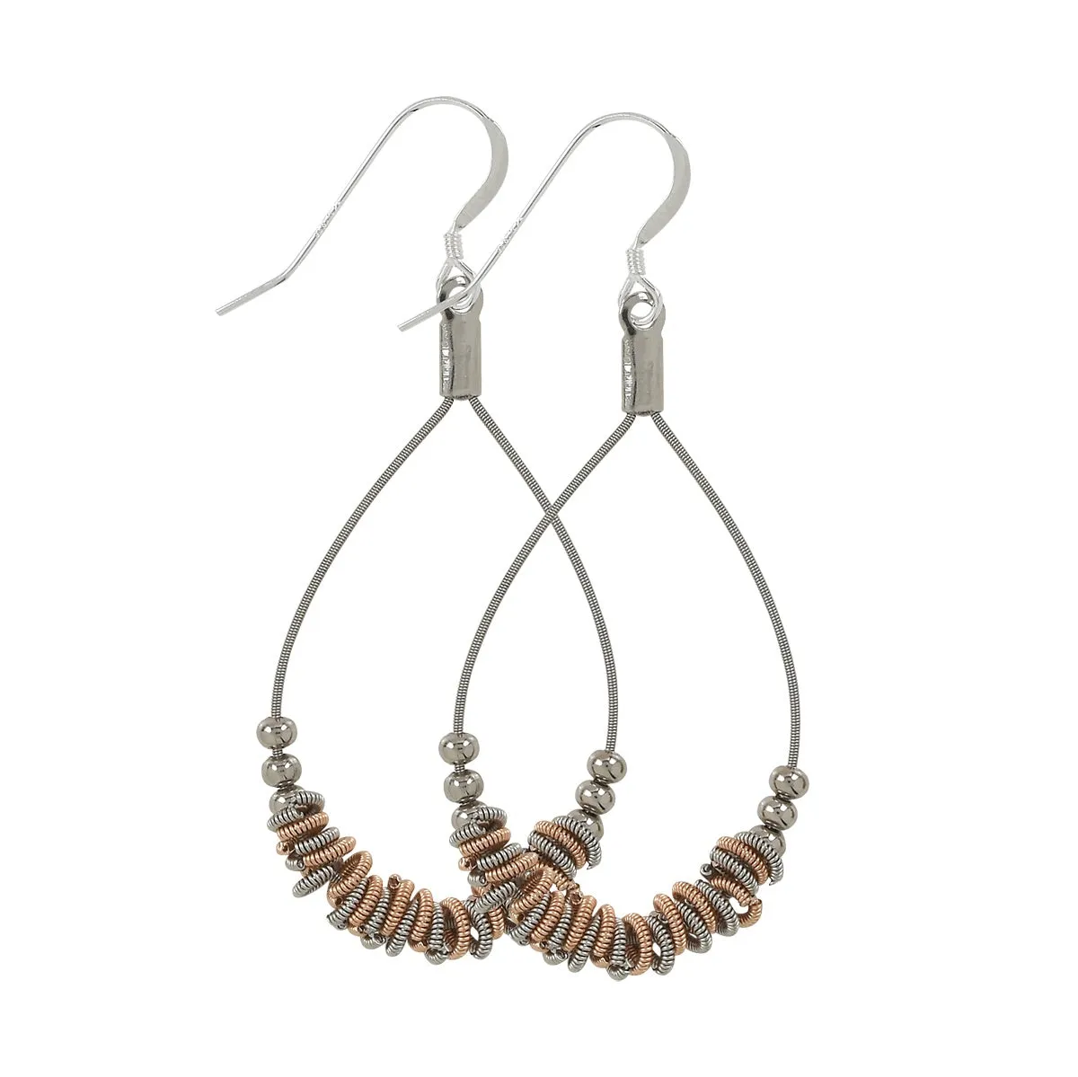 Staccato Teardrop Earrings