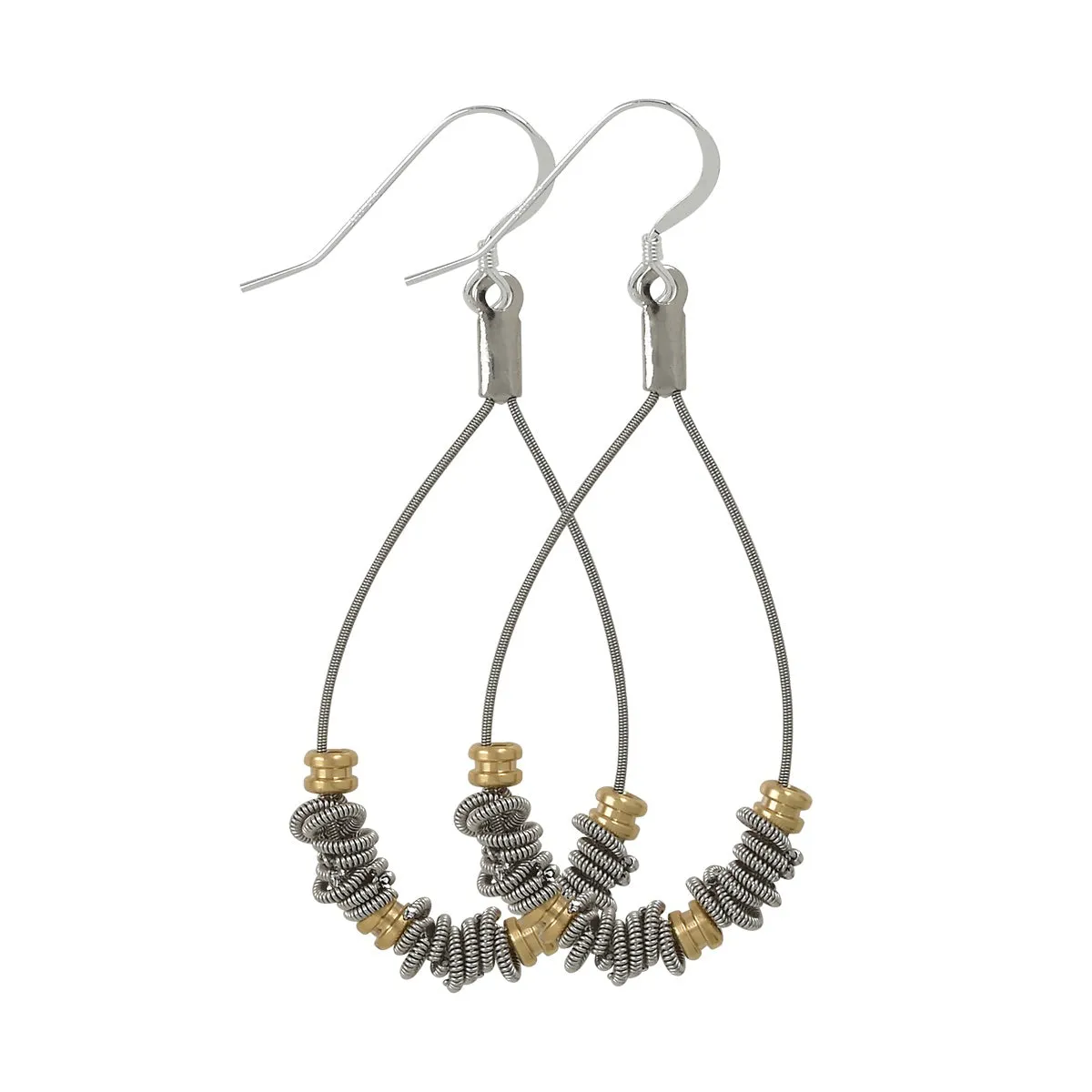 Staccato Teardrop Earrings