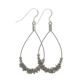 Staccato Teardrop Earrings