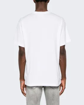 Versace Jeans Couture White Cracked Logo T-Shirt – Urban Edge -
